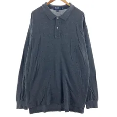 古着 ラルフローレン Ralph Lauren POLO by Ralph Lauren 長袖 ポロシャツ メンズXXL相当/eaa380562