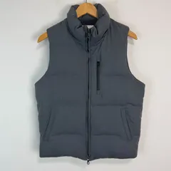 THE SHOP TK ザショップティーケー ダウンベスト シンプル 無地 グレー 灰色  Mサイズ 古着 ストリート テック系のサムネイル