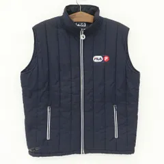 オールド　イタリア製　FILA フィラ　中綿入り　ナイロンベスト　ヴィンテージ オールド イタリア製 FILA フィラ 中綿入り ナイロンベスト