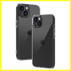 【人気商品】iPhone iPhone iPhone (クリア PinLiSheng インチ 用カバー 米軍MIL規格アイフォン15 レンズ保護 15) 黄ばみなし マット半透明 滑り止め 指紋防止 耐衝撃 スマホカバー ケース ケース ケース 15 15 i