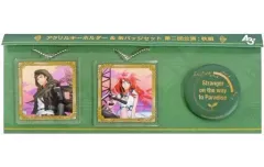 【中古】雑貨 秋組 アクリルキーホルダー＆缶バッジセット 秋組第二回公演 「A3!(エースリー)」