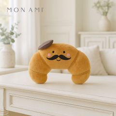 ムッシュ クロワッサン 14.5cm | モナミ ぬいぐるみ 雑貨 アート デザイン かわいい ファーストトイ ギフト プレゼント Mon Ami 正規輸入品