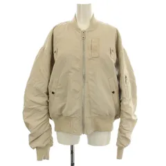 ユナイテッドトウキョウ UNITED TOKYO 23AW ポイントギャザーエムエーワン 143658001 MA-1 中綿 ジャケット ブルゾン 2 ベージュ /☆G ■JSのサムネイル