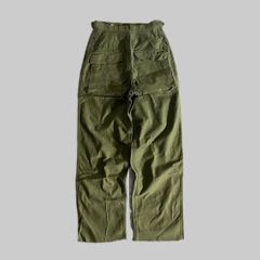 60s SLACKS WOMENS COTTON SATEEN OG-107