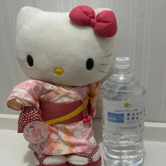 Ｈello  Ｋitty      ぬいぐるみ　ユカタ　L Ｌ　　　　ヴィンテージ品　　　2 0 0 1