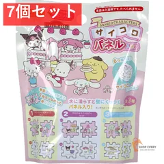 サンリオキャラクターズ サイコロパネル入浴剤 ピーチの香り 25g 1回分 7個セット まとめ売り