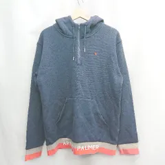 ◇ ⊂ Arnold Palmer アーノルド パーマー プルオーバー 長袖 パーカー サイズLL ネイビー系 メンズレディース E  【1504210014486】のサムネイル