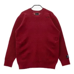サイズ：XL OAKLEY オークリー 461793JP 長袖ニットセーター スカル刺繍  レッド系 [240101538232] ゴルフウェア メンズ ストスト