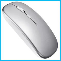 【在庫セール】のBluetooth5.1 Bluetoothデュアルモードワイヤレスマウス、2.4Gマウス、充電式、サイレント、省エネ、高感度、3DPIモード、コンピューターノートブックオフィスゲーム、Mac/デスクトップコンピューター/iPadおよびその他の