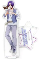 【中古】キーホルダー 御影玲王×クロミ 「ブルーロック×サンリオキャラクターズ PremiumShop ミニアクリルスタンドキーホルダー ミニキャラver.」