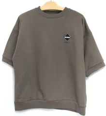 SOPH. | BIG LOGO CREWNECK BAGGY SWEAT(M KHAKI):