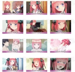 【中古】アクリルスタンド・アクリルパネル 全12種セット 「五等分の花嫁∬ 場面写アクリルブロック 中野二乃」