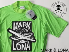 正規品★MARK&LONA マーク&ロナ★Got Me Mock Neck Top モックネックTシャツ★M【MLM-3A-AA01】ライム黄緑【本物保証】エアプレン★超レアのサムネイル