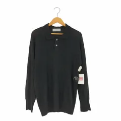 コムデギャルソンオム COMME des GARCONS HOMME 80s 田中オム リネンニットポロシャツ メンズ 表記無 のサムネイル