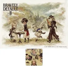 【中古】食器 集合 ブレイブリーシリーズ コースター＆ランチョンマット 「Switchソフト ブレイブリーデフォルトII」 e-STORE購入特典