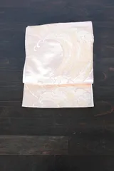 袋帯　ゴールド濃淡　波紋　B1002