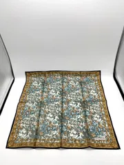 【未使用品】Guy Laroche｜ギ・ラロッシュ スカーフ ハンカチ 花 フラワー ラグジュアリー 46×46のサムネイル