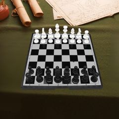 【特価セール】board chess 持ち運び便利＆お手軽20cmサイズ set 【折りたたみ式チェスボード＆チェスピースセット】 マグネットチェス