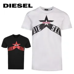SALE セール DIESEL ディーゼル T-DIEGO-A7 T-SHIRT 半袖 メンズ レディース ユニセックス カジュアル プリント 星 ブランド ギフト プレゼント
