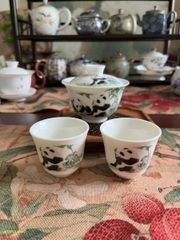 清乾隆青花竜紋将軍缶 賞物観賞瓶 景徳鎮 陶磁器 装飾品 現代