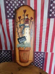 トールペイント作品、壁掛け 8cc8af94cce61a074eb68fc7058070