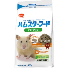 【同梱不可】【12個セット】ハムスターフードハムスターフードソフトタイプ400gのサムネイル