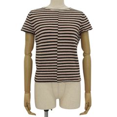 CHANEL ボーダー 半袖ニット カシミヤ100% トップス - メルカリ