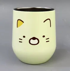 【中古】マグカップ・湯のみ ねこver. 真空断熱タンブラー 「すみっコぐらし」 すみっコぐらし 真空断熱タンブラーBOOK 付録 ファミリーマート限定