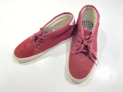 【七重浜801-3-071008nh】 中古品 VANS×Supreme バンズ×シュプリーム チャッカブーツ CHUKKA BOOT ミドルカットスニーカー
