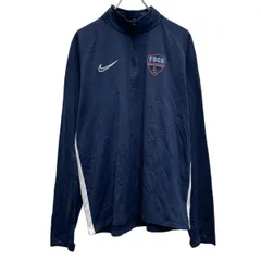 NIKE ジャージ ナイキ ジップアップ トラックジャケット L ネイビー スポーツウェア 古着卸 アメリカ仕入 a702-6405