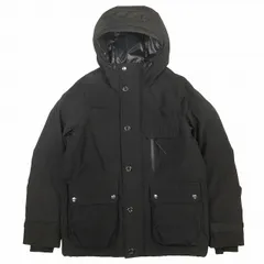 美品 コロンビア Columbia ブラックレーベル Mohican Bend Down Jacket オムニヒート ダウン ジャケット ブルゾン コート アウター フーデッド PM0732 サイズM 黒 ブラック メンズ