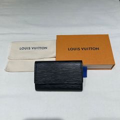【LOUIS VUITTON LV ルイ ヴィトン】ミュルティクレ6 キーケース 6連 キーリング エピ ブラック 箱あり 保存袋あり