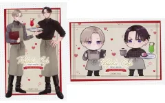 【中古】キャラカード 全2種セット オリジナルイラストカード 「パーフェクトアディクション×emo cafe パフェディクカフェ」 ご購入特典