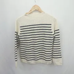 ◇ ⊇ BEAUTY&YOUTH UNITED ARROWS ボーダー柄 ボトルネック 長袖 セーター サイズ表記なし オフホワイト系 レディース E  【1506300024009】