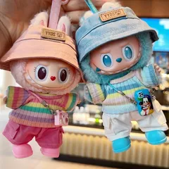 ラブブコスチュームLABUBU ラブブ ぬい服着せ替え服 5点 G-DRAGON labubuラブブ G-DRAGON ぬい服着ぐるみ 着せ替え服5点セット