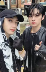 【中古】コレクションカード(男性) Stray Kids/Bang Chan(バンチャン)・Lee Know(リノ)/CD「SKZHOP HIPTAPE ’合(HOP)’」(SKZHOP VER.)ユニットフォトカード