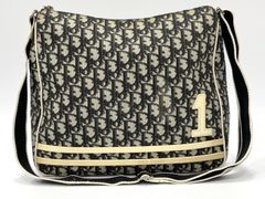 Christian Dior トロッター ショルダーバッグ No.1 ネイビー
