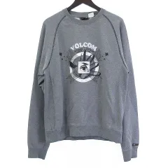 ボルコム VOLCOM スウェット トレーナー グレー Mのサムネイル