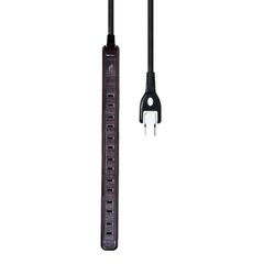 新品 エルパ(ELPA) スリムタップ 雷ガード 延長コード 7個口 2ｍ 回転 耐雷 WBS-SL702SB(WD)