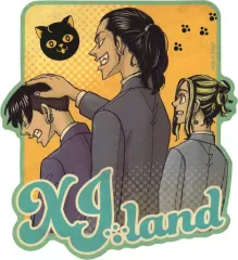 【中古】シール・ステッカー 場地圭介＆松野千冬＆羽宮一虎 トラベルステッカー 「東京リベンジャーズ 描き下ろし新体験展 最後の世界線」