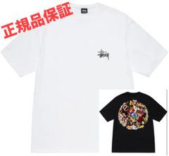 PLUSH TEE STUSSY ステューシー 半袖 ホワイト ブラック 並行輸入正規品