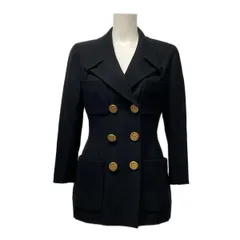 【極美品】CHANEL シャネル ノーカラー ロングコート 金ボタン 花柄 36 2025年最新】CHANEL レディース ジャケット・アウター その他の