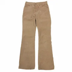 70s vintage リーバイス Levi's 517 コーデュロイ パンツ フレア ブーツカット ベルボトム 1970年代 TALON タロンジップ ボトムス W30/L32 茶 ブラウン レディース