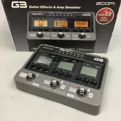 2025年最新】ZOOM g3 マルチエフェクターの人気アイテム - メルカリ