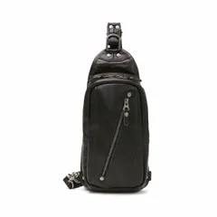 ダブルス ボディバッグ DOUBLES バッグ ショルダーバッグ ワンショルダーバッグ VIF スリングバッグ 本革 メンズ レディース VIF-7200 ダークブラウン