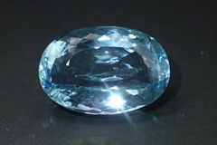 天然ブルートパーズ ルース 51.313ct 約18mm×26mm ソーティング付き！