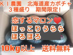 KＩ農園 北海道産 カット冷凍カボチャ(恋するマロン♥) 10kg沖縄、離島不可 KI農園 北海道産カット冷凍カボチャ(恋するマロン♥) 10kg 沖縄