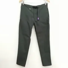 ザノースフェイスパープルレーベル グレー スラックス ウエスト調整可能 32 THE NORTH FACE PURPLE LABEL Striped Field Pants Gray（ザ