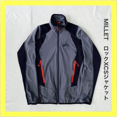 MILLET　ミレー　ロック XCS ジャケット　薄手アウター　登山　アウトドア　スポーツ　長袖　UV対策　防寒　メンズ　S