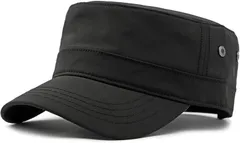 motayu18 しっかりフィット 防水 キャップ メンズ アウトドア ワークキャップ 軽量 オールシーズン フリーサイズ 帽子 通気性 釣り ゴルフ キャンプ メッシュ素材(ブラック,  Free Size)